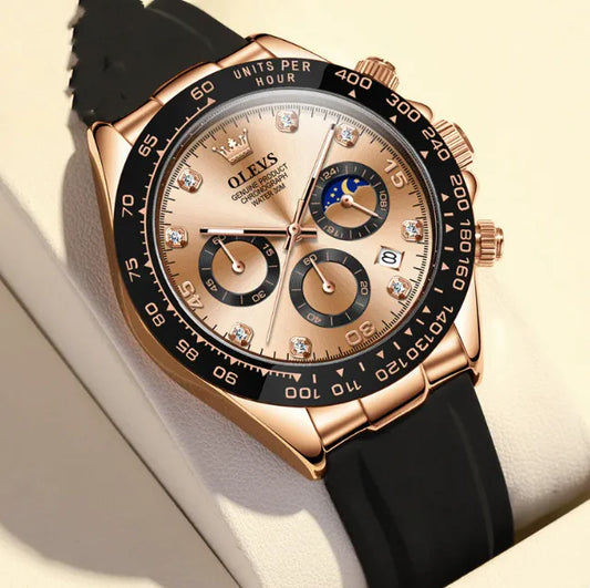 Reloj de Cuarzo Multifuncional para Hombre Lumi Tech