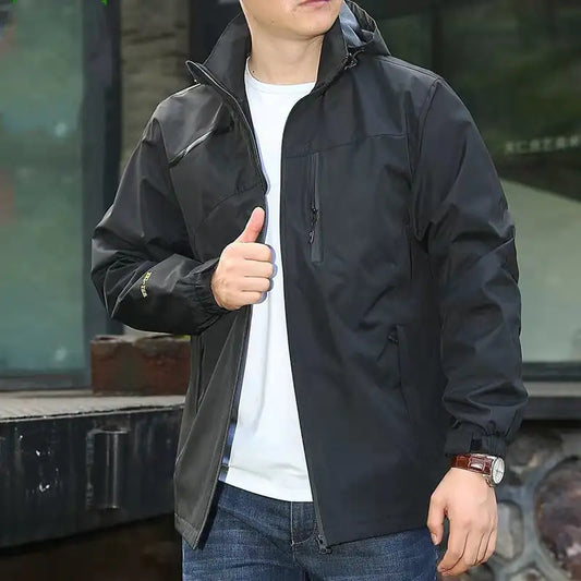 Chaqueta Impermeable y Cortavientos para Hombre