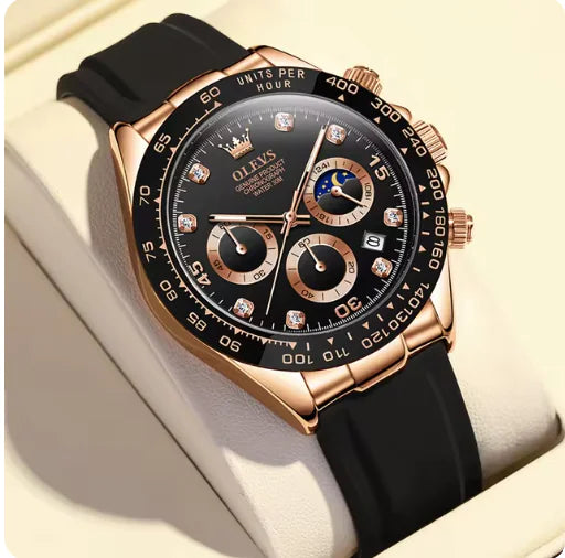 Reloj de Cuarzo Multifuncional para Hombre Lumi Tech
