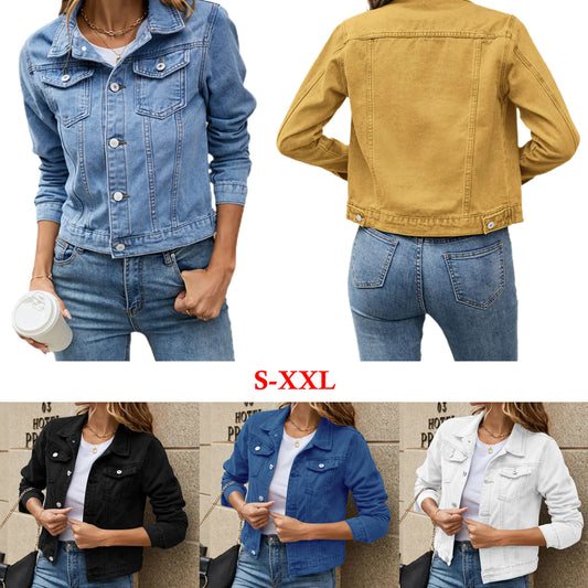 Chaqueta de Mezclilla (Jean) para Mujer