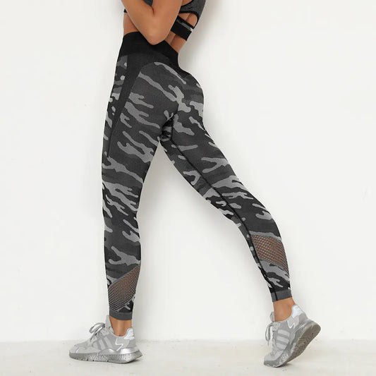 Pantalones de Yoga y Running Elásticos y Elevadores de Cadera para Mujer