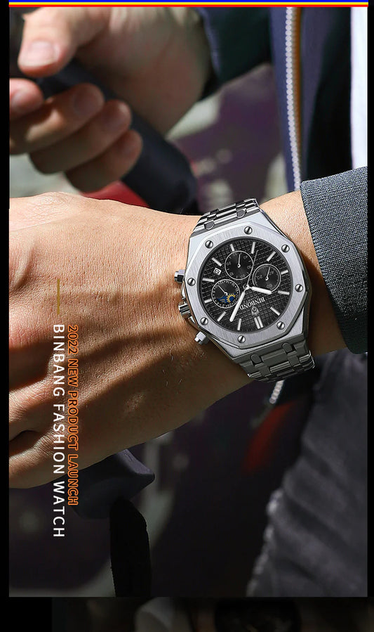 Reloj Deportivo Multifunción para Hombre