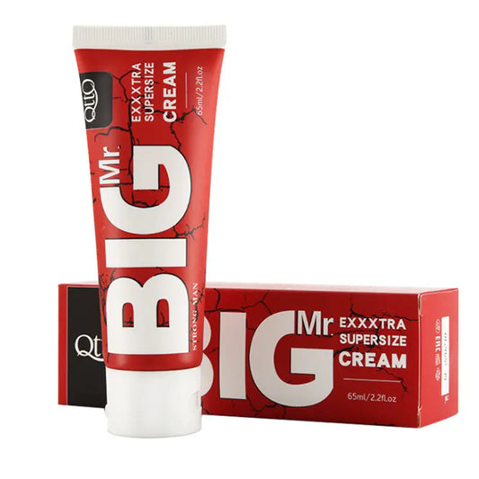 QTTO BIG XXL Crema de Cuidado Íntimo y Masaje para Hombres