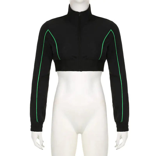 Chaqueta Corta con Cremallera