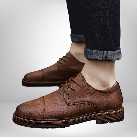 Zapatos de Cuero Casual para Hombres