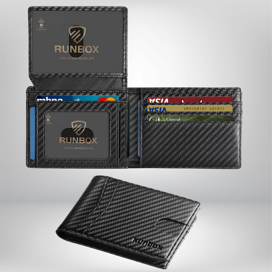 Cartera RUNBOX para Hombre: Elegancia y Protección