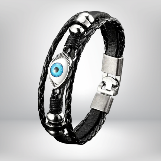 Pulsera Multicapa del Ojo Turco
