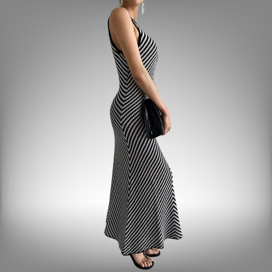 Vestido "Spring Breeze" – Fluidez & Estilo Minimalista