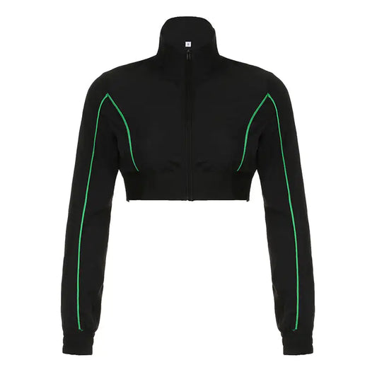 Chaqueta Corta con Cremallera