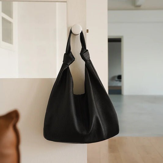 Bolso de Hombro de Cuero