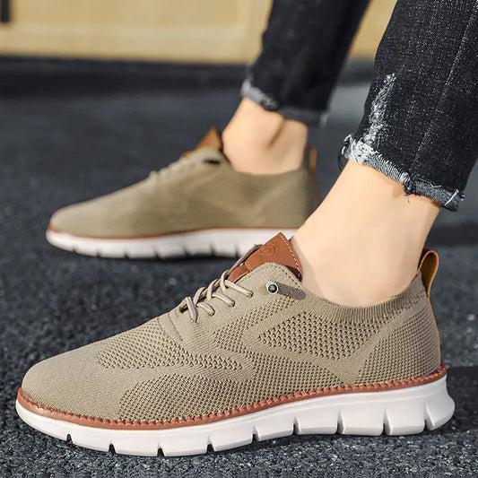 Zapatos Casuales Transpirables para Hombres de Talla Grande Transfronteriza