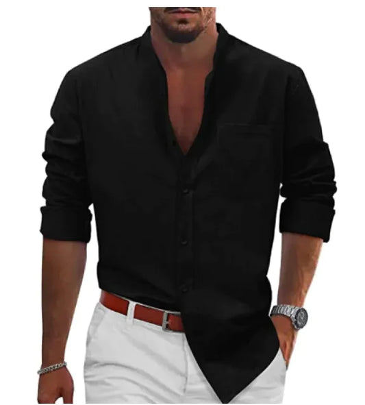 Camisa de Algodón para Hombre
