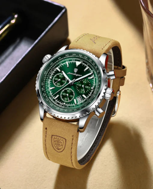 Reloj de Cuarzo correa de Cuero