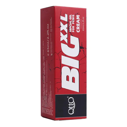 QTTO BIG XXL Crema de Cuidado Íntimo y Masaje para Hombres