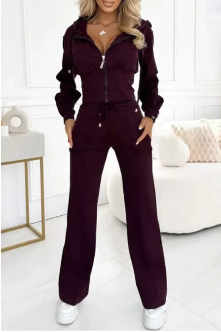 Conjunto Chaqueta con Cremallera