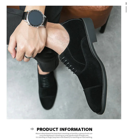 Zapatos de Cuero Casual de Negocios