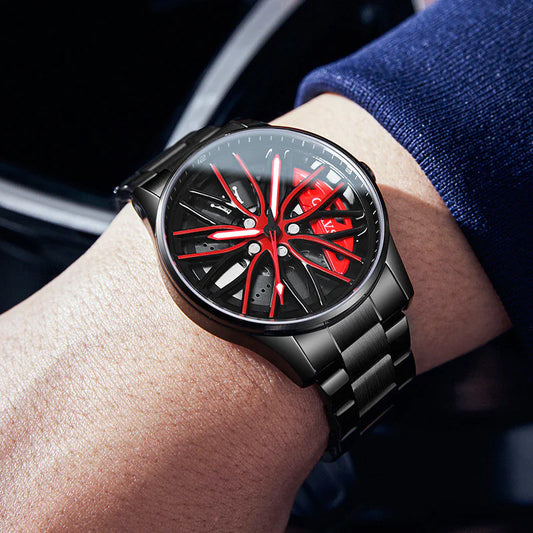 Reloj Luminoso de Cuarzo: Elegancia Minimalista