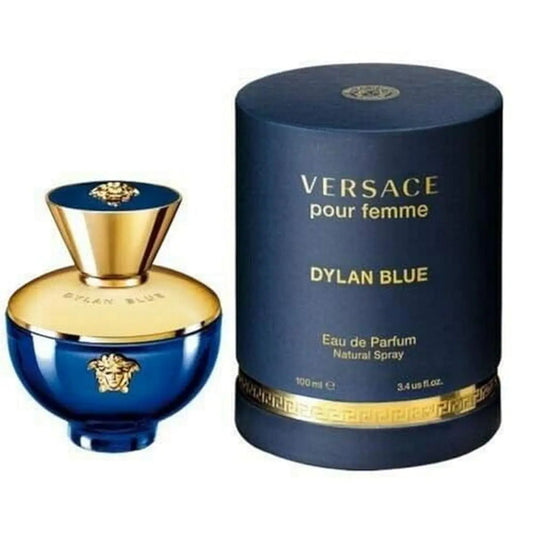 Versace Dylan Blue Pour Femme para Mujeres Eau De Parfum Spray 3.4 Oz