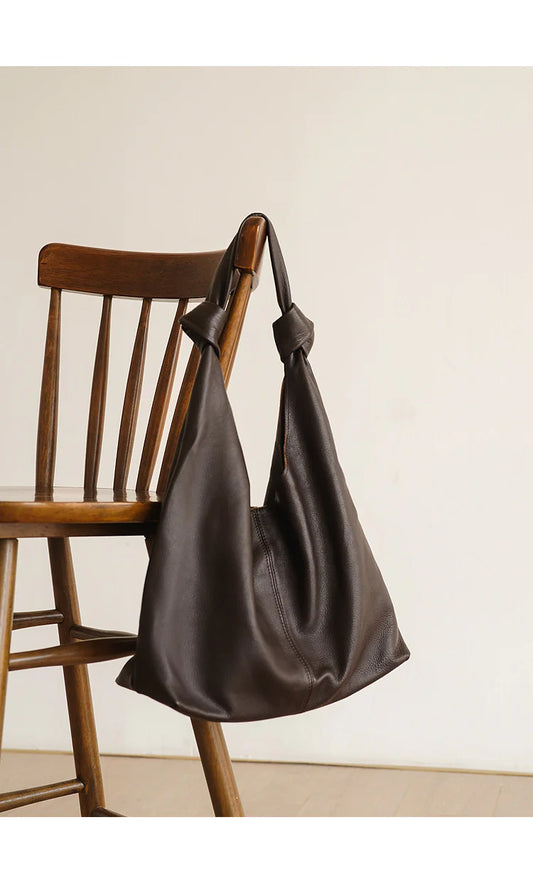 Bolso de Hombro de Cuero