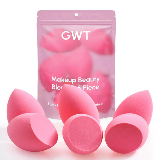 Set de 6 Esponjas de Maquillaje GWT, Libres de Látex