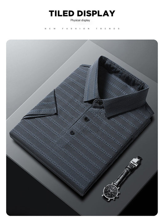Polo elástico Valante para hombre (manga corta)