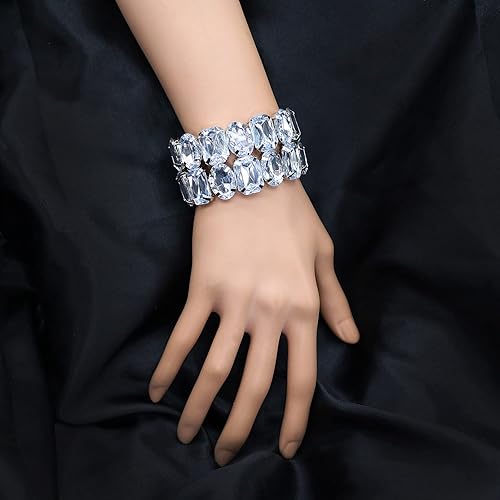 Pulsera de Moda Clásica - Lujo con Estrás