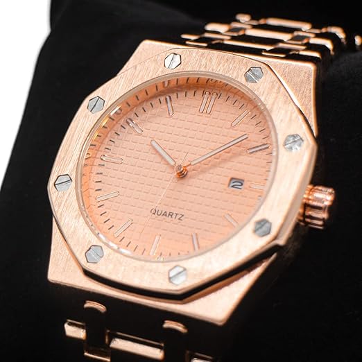 Reloj de cuarzo BARAMON Royalty de acero inoxidable