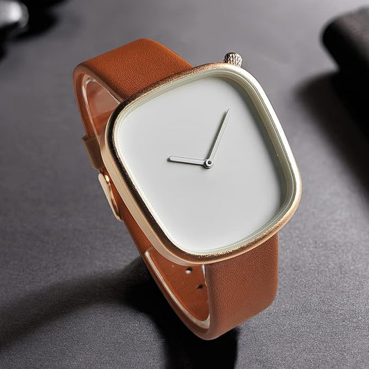 Reloj de Cuarzo Cuadrado Minimalista