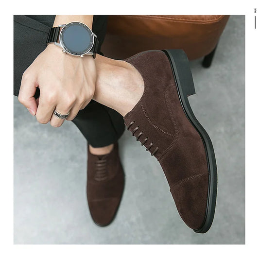 Zapatos de Cuero Casual de Negocios