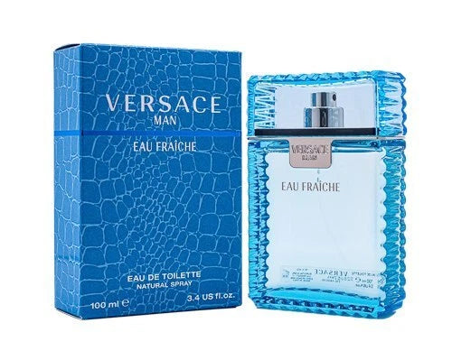 Versace Man Eau Fraiche de Versace para Hombres 3.4 oz Eau de Toilette en Spray