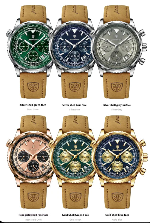 Reloj de Cuarzo correa de Cuero