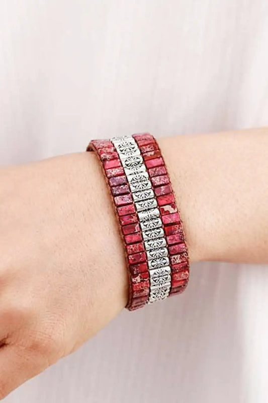 Pulsera Tríada de Piedras Naturales