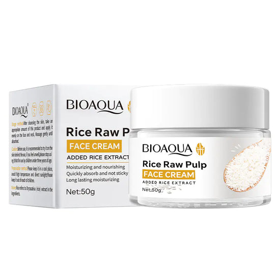 Set de Cuidado de la Piel Hidratante de Esencia de Arroz BIOAOUA (6 Piezas)