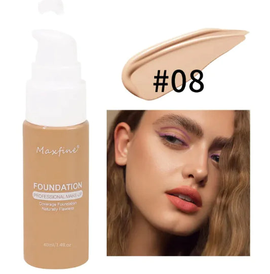Base y Corrector Líquido de 12 Colores