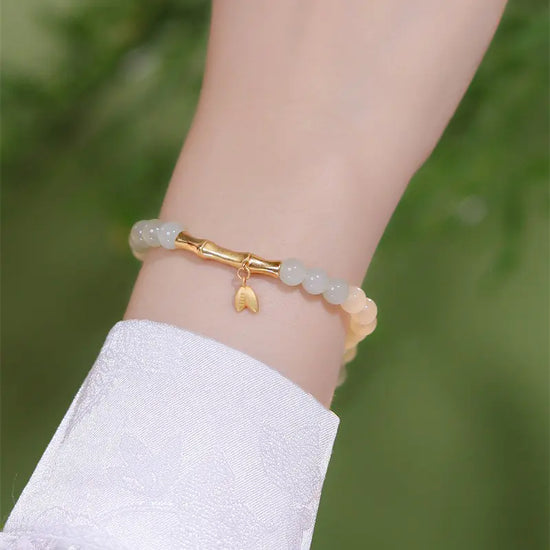 Pulsera Vintage de Cuentas con Carácter Único