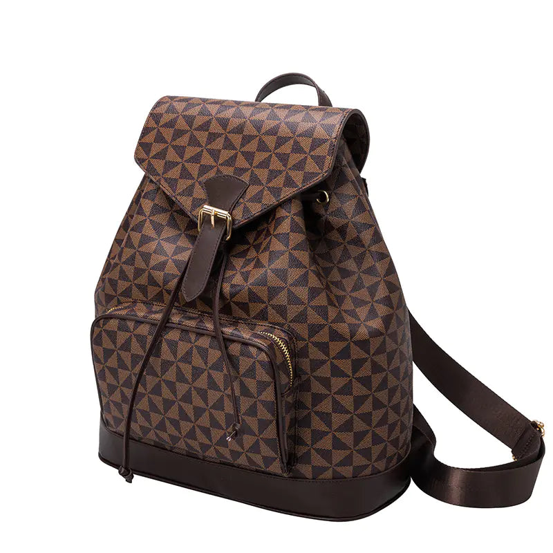 Mochila Grande Antirrobo de Cuero para Mujeres
