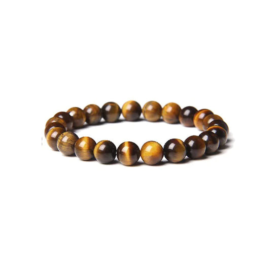 Pulsera Energética: Tigre, Ágata y Piedras Naturales