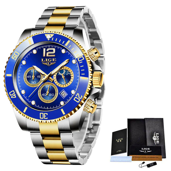 Reloj Cronógrafo Deportivo Impermeable para Hombre