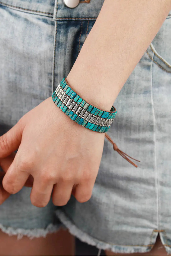 Pulsera Tríada de Piedras Naturales