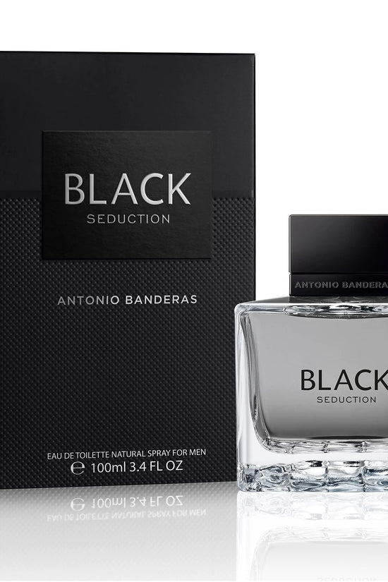Antonio Banderas Seduction in Black para Hombres Eau de Toilette Spray 3.4 Oz