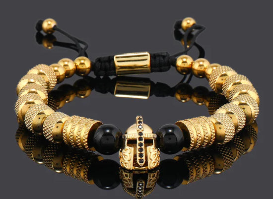 Pulsera de Hombre de Acero Inoxidable dorado