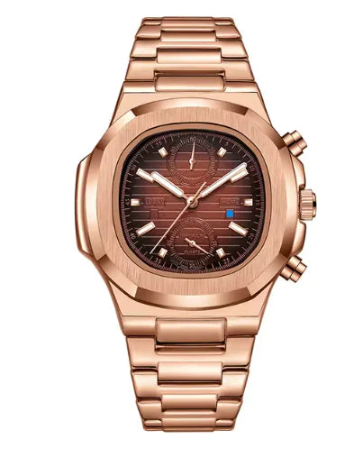 Reloj de Cuarzo Impermeable AquaChron para Hombre