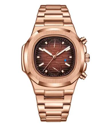 Rose Gold Brown Face