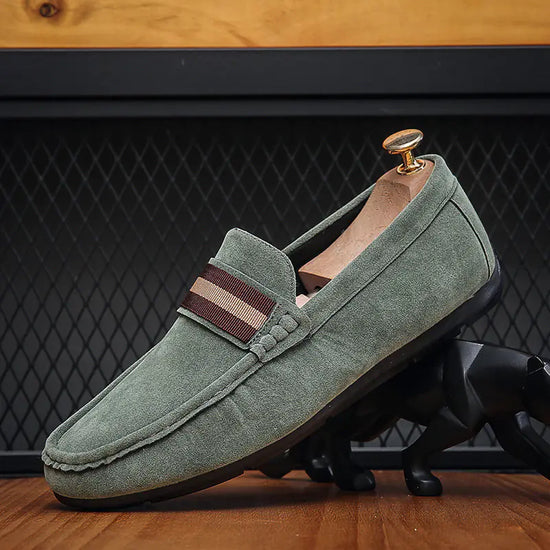 Mocasines Sin Cordones para Hombre de Suela Blanda y Estilo Casual