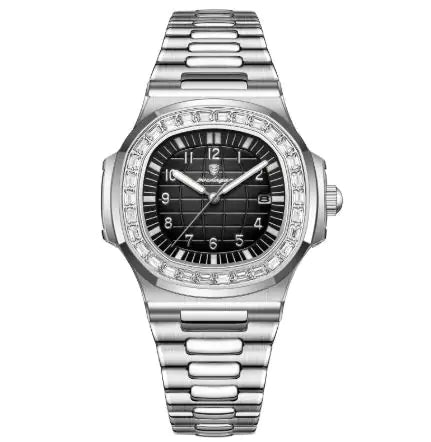 Reloj de Cuarzo Luminoso Impermeable de Lujo para Hombre