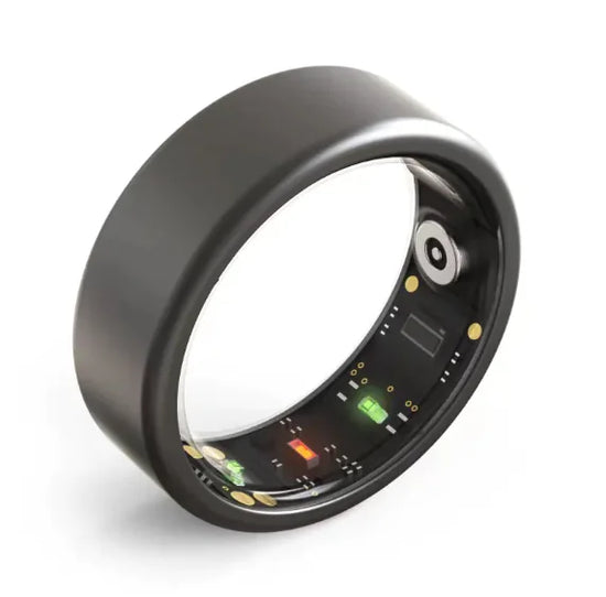 Anillo Inteligente R06 Pareja Monitoreo de Ritmo Cardíaco, Oxígeno en Sangre, Presión Arterial y Sueño
