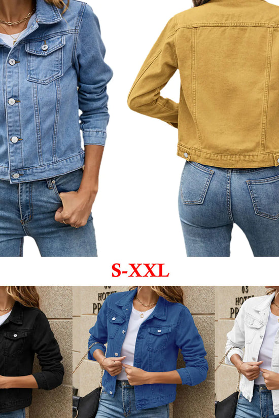 Chaqueta de Mezclilla (Jean) para Mujer