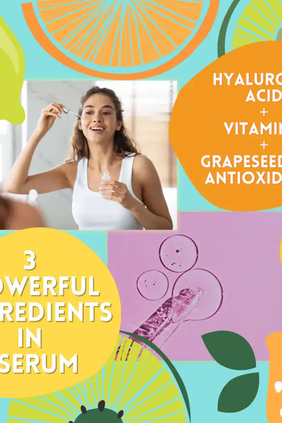 Suero Antioxidante de Ácido Hialurónico y Vitamina C