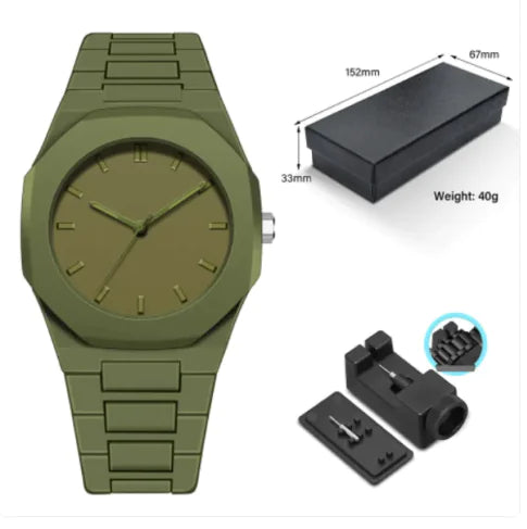 Reloj de Cuarzo Impermeable para Hombre