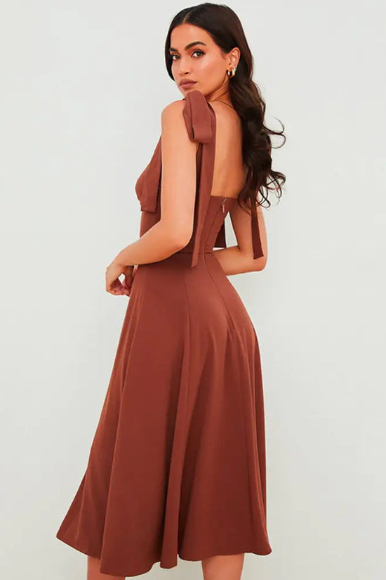 Vestido largo boho-chic - Vestido largo y fluido